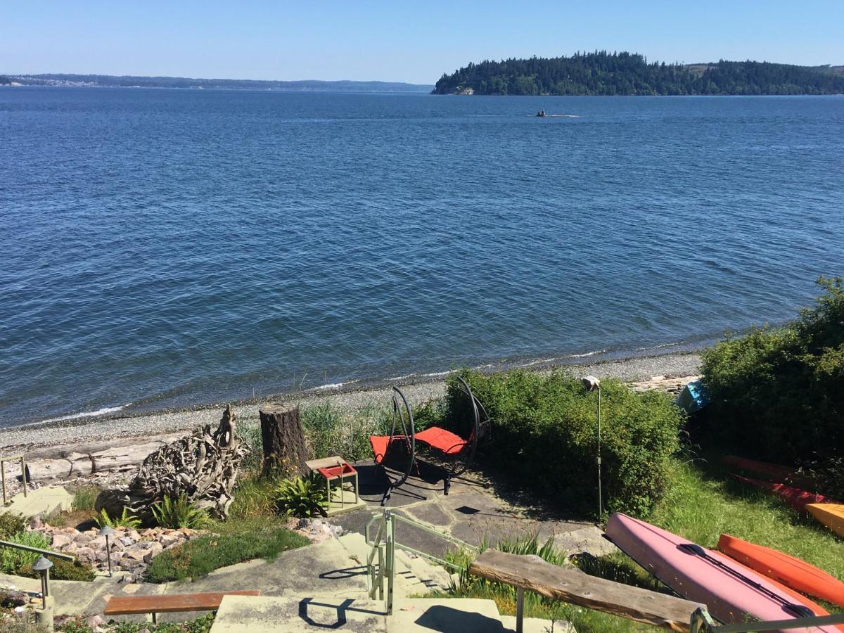 Puget Sound Chic Romantic Cottage With Private Beach Access & Gated Entry Port Ludlow ภายนอก รูปภาพ