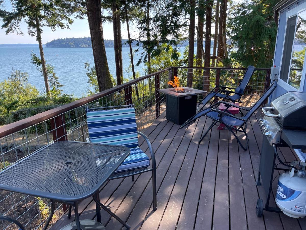 Puget Sound Chic Romantic Cottage With Private Beach Access & Gated Entry Port Ludlow ภายนอก รูปภาพ