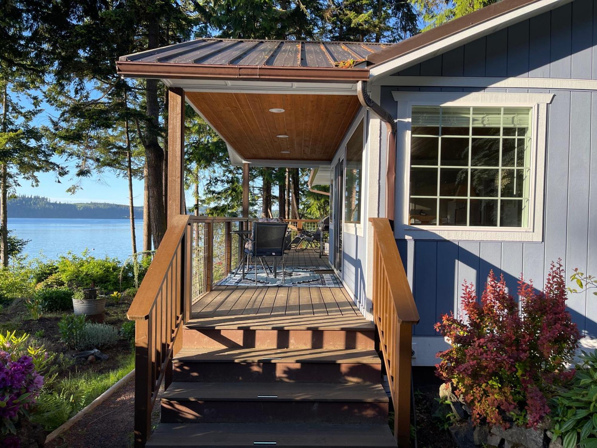 Puget Sound Chic Romantic Cottage With Private Beach Access & Gated Entry Port Ludlow ภายนอก รูปภาพ