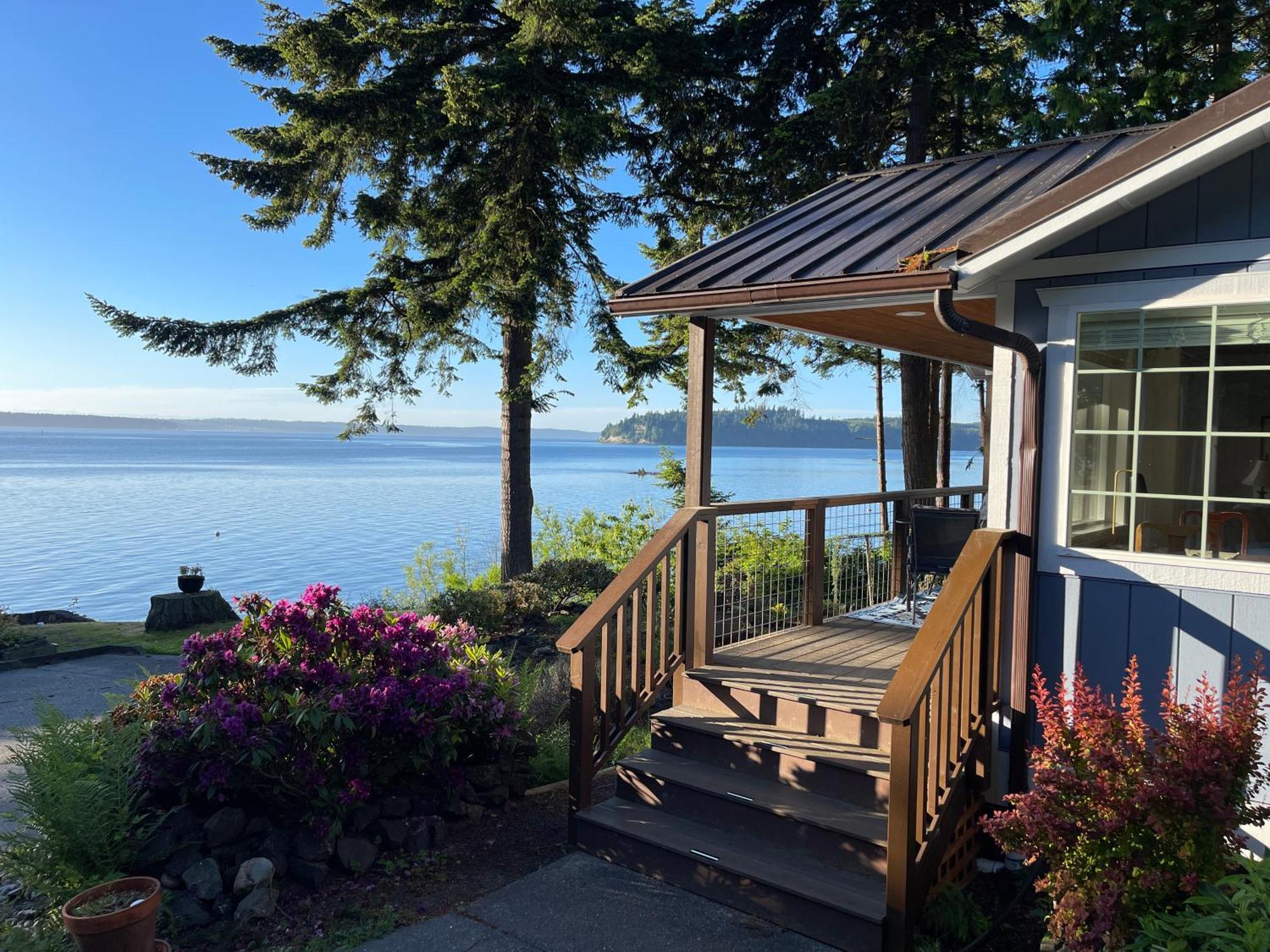 Puget Sound Chic Romantic Cottage With Private Beach Access & Gated Entry Port Ludlow ภายนอก รูปภาพ